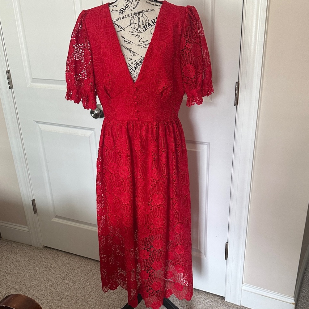 Gianni Bini Vibrant Red Attire